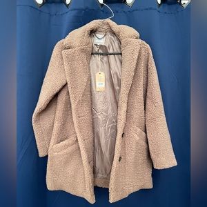 Fatface Teddy Bear Sherpa Coat Size 6